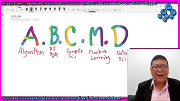 A.B.C.M.D #02_04 เรียนเขียนโปรแกรมฟรีเรื่อง LOOP (ต่อ)