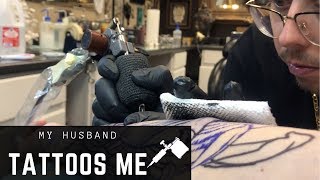 MY HUSBAND TATTOOS ME | Keeping Up With The McGinleys