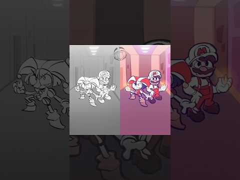MAKING OF - Digital Circus X Mario #animation #tadc #mariogalaxy #crossover #indieanimation