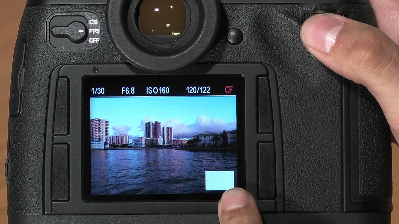 Leica S2 - Playback Menu