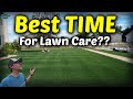 What Time Should You MOW??