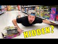 Hidden pokemon cards located under a walmart shelf opening 78
