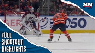 Colorado Avalanche at Edmonton Oilers | FULL Shootout Highlights