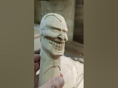 ручка на трость. голова Джокера. - YouTube