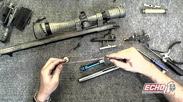 How to fix and upgrade Echo1 M28 with VSR-10 Sear Set parts. (slam fire)