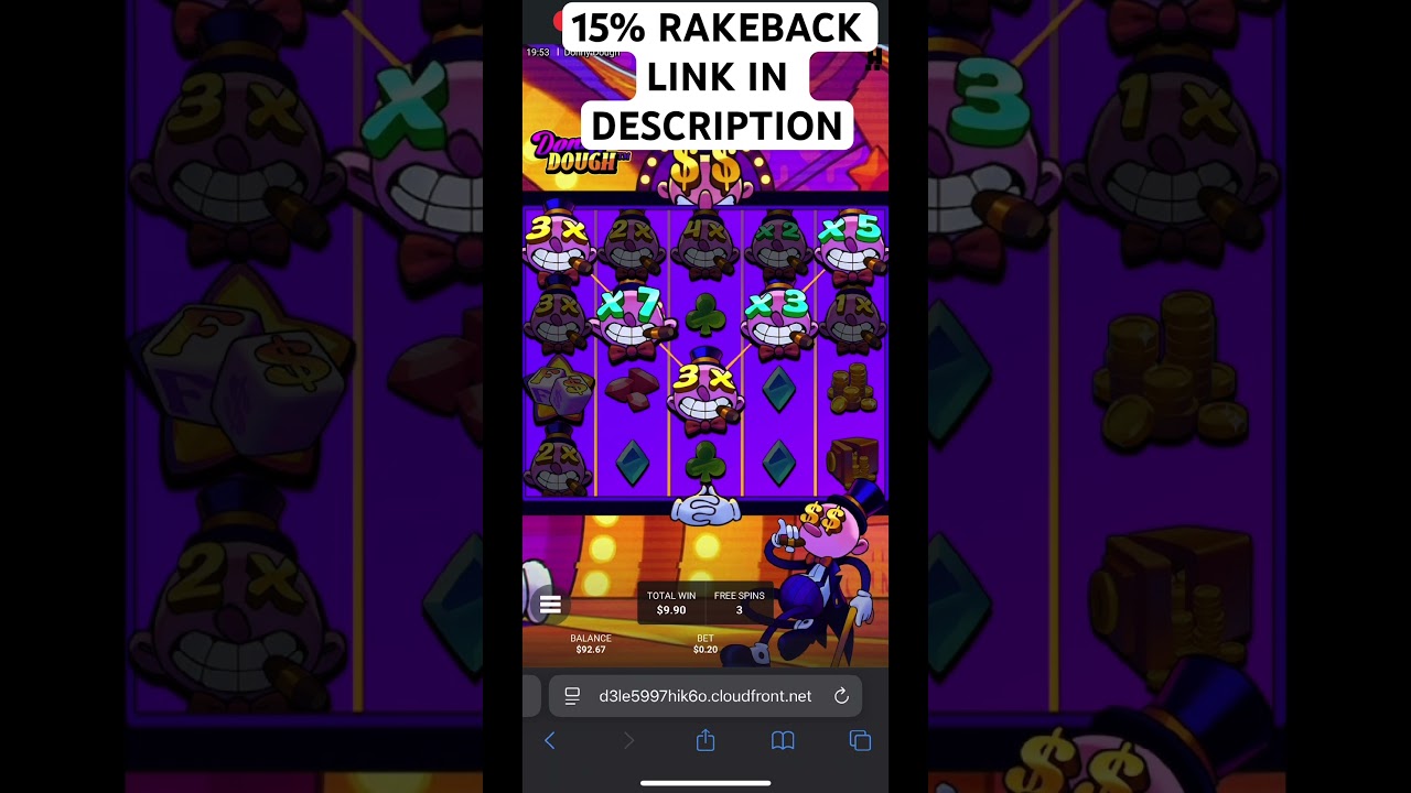 Insane 1000x win on DONNY DOUGH #slots #slotwinners #casino