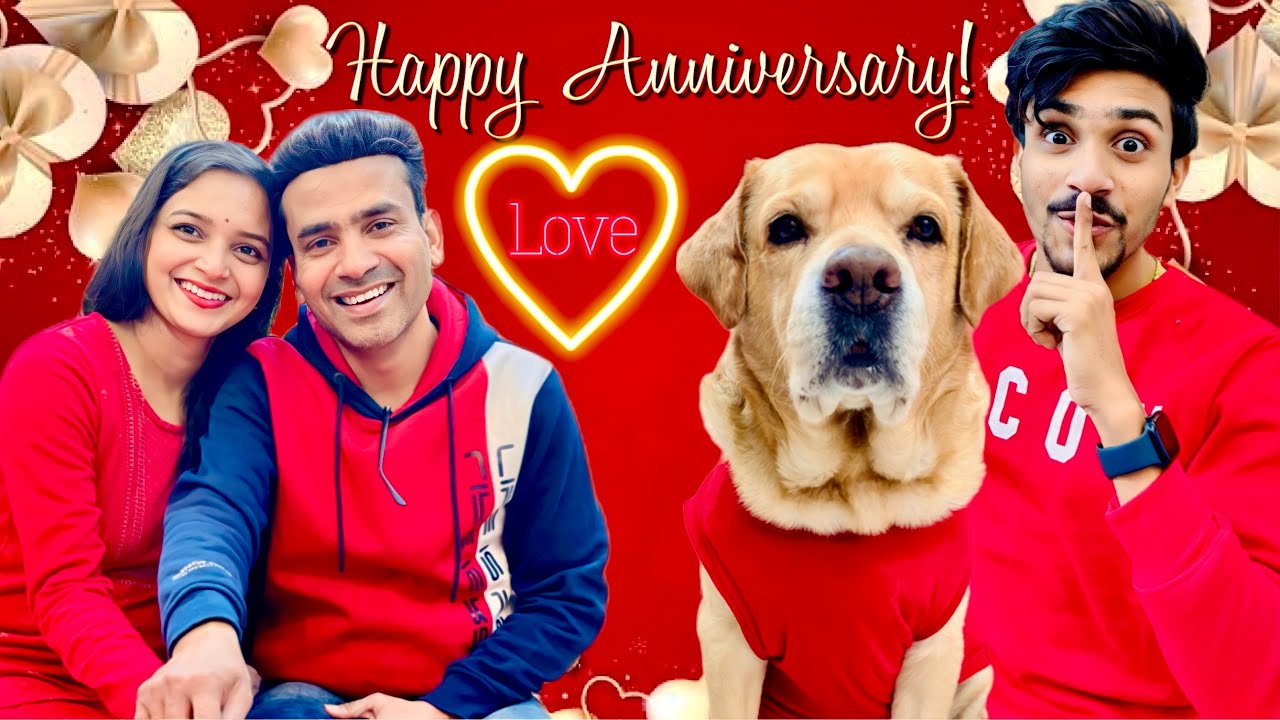 Mummy Papa Ki Anniversary | Leo ne Diya surprise | Anant Rastogi - YouTube