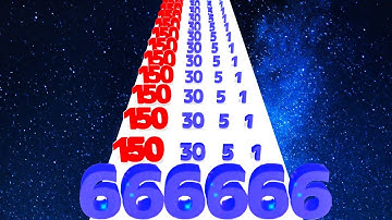 Number Master vs Number Run Master 3D - Number Running Game (Math Games) Part 3