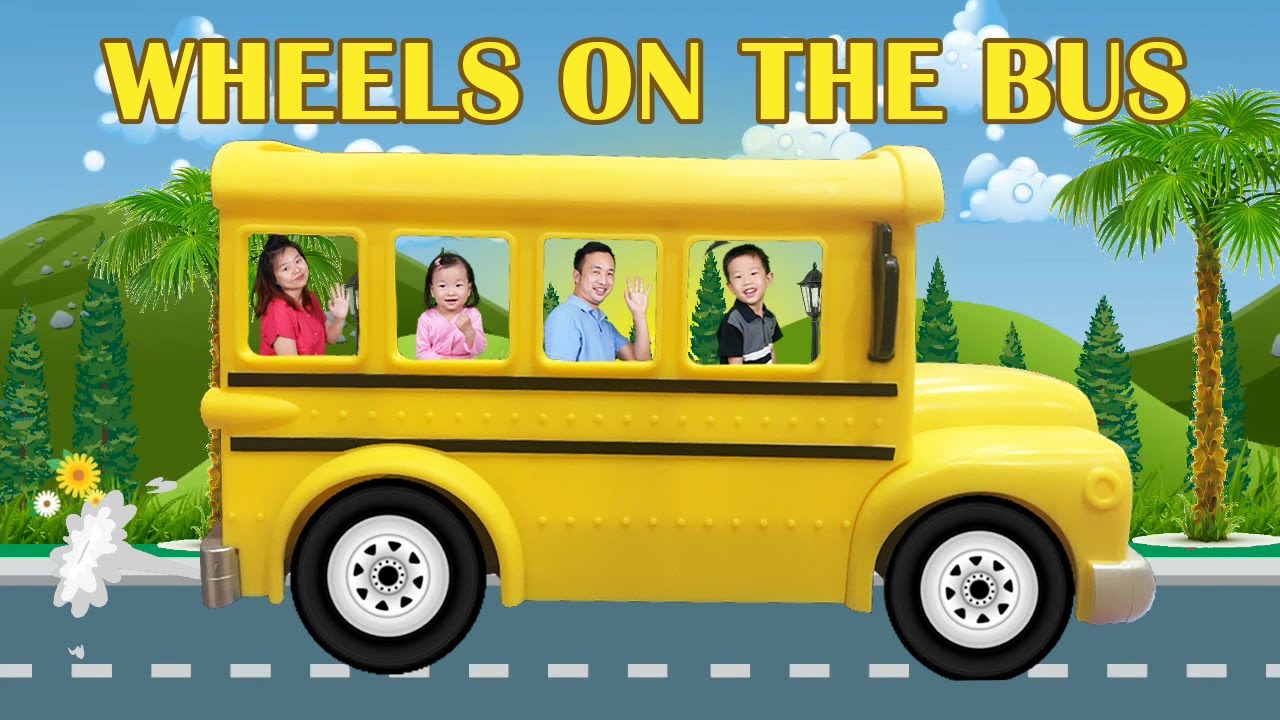 Wheels on the Bus Nursery Rhymes and Kids Songs YouTube