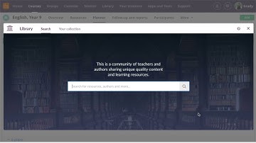 Planning | Modify course plans with new learning objectives, resources, and activities