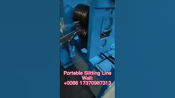 Portable Slitting Line Slitting Line Slitter Machine Slitting and winding machine