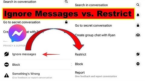 What happens if you Restrict someone in Facebook Messenger.