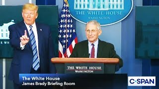 Trump REFUSES to Let Dr Fauci Answer After HEATED Fight