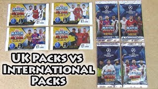 Match Attax Extra 2019/20 8 Pack Opening | UK Collection VS International Collection