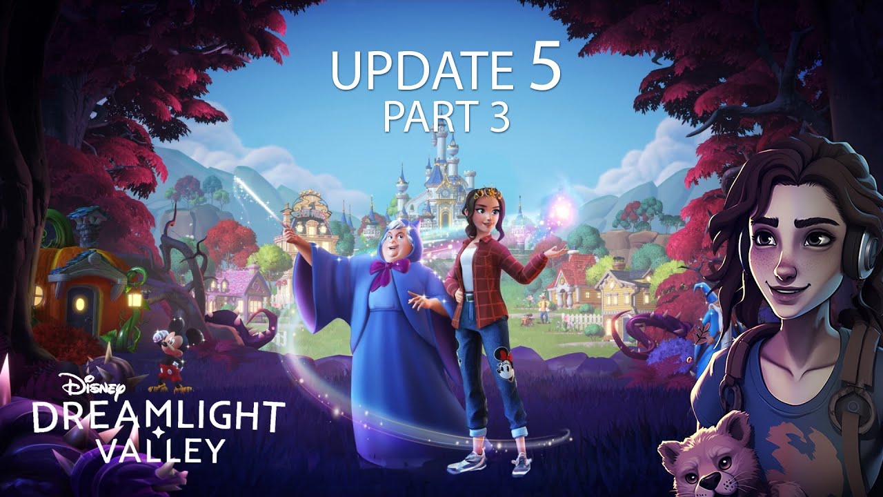 Disney Dreamlight Valley Update 5 Part 3 fairygodmother 