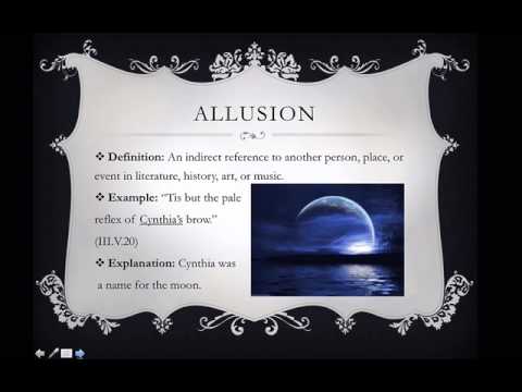 Literary Devices Refresher For Romeo And Juliet Youtube