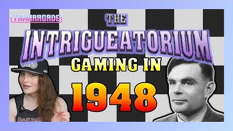 Gaming in 1948 - Alan Turing