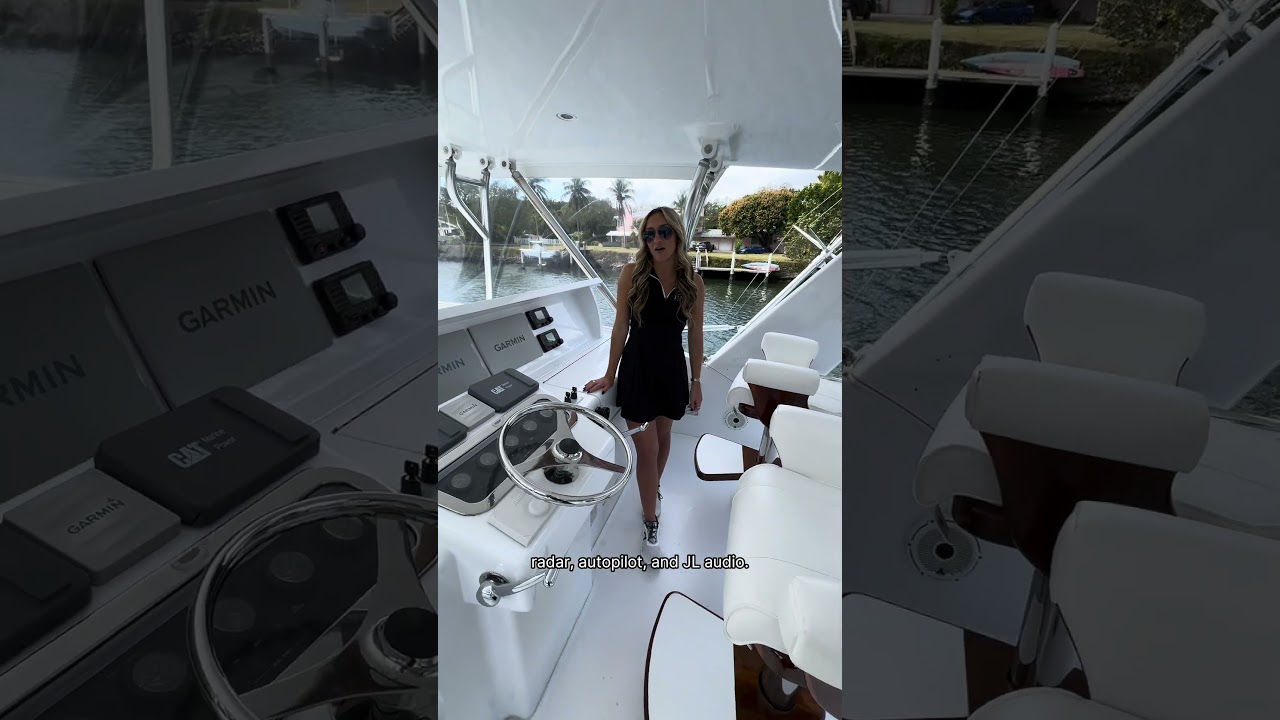 2004 Hatteras 60 Convertible - For Sale with HMY Yachts