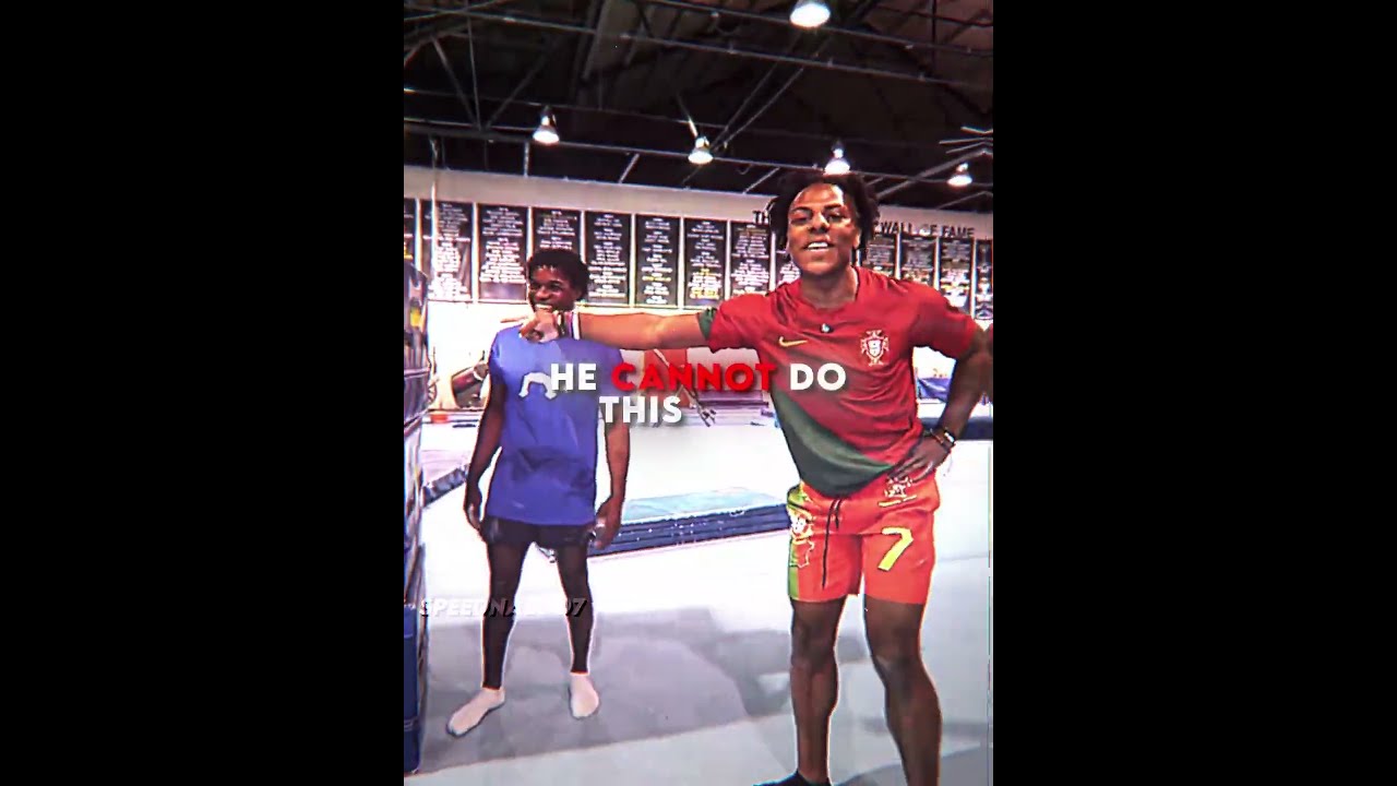 IShowSpeed Shows His Jump 
