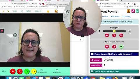 Google Meet Breakout Rooms Extension