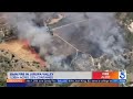 Evacuations remain for Bain Fire burning 1,300 acres in Jurupa Valley