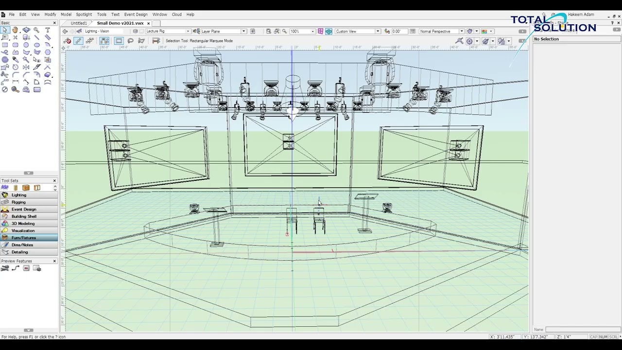 Exporting Vectorworks MVR to GrandMA3