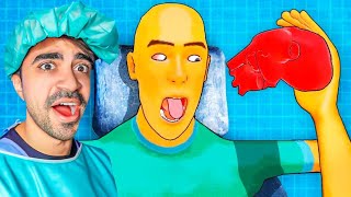 محاكي دكتور الجراحه:  عملية لشخص راح يموت 😱 !! - Surgineer