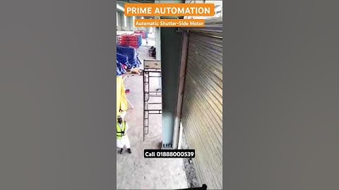 Prime Automation Automatic Shutter #Automaticshutter #sidemotor