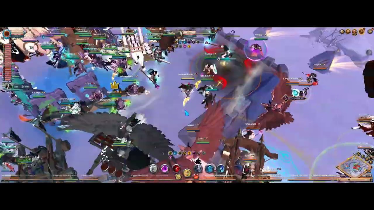 YOINK Albion Online EU ZvZ Largescale [BMS]Tank Blackmonkstave Full Fight ! Season 31