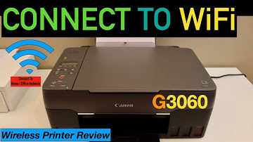 Canon PIXMA G3060 Wireless Setup, Connect To WiFi Network of Home / Office, Review.