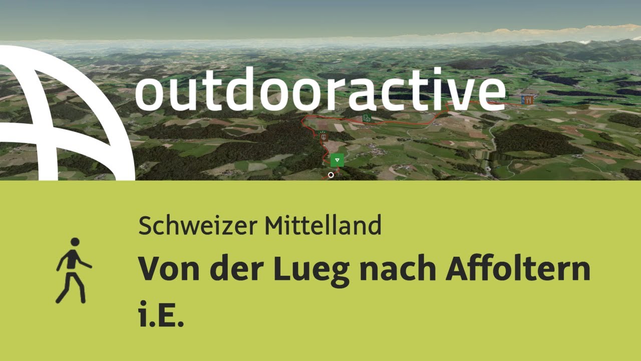 Wanderung im Schweizer Mittelland: Von der Lueg nach Affoltern i.E.