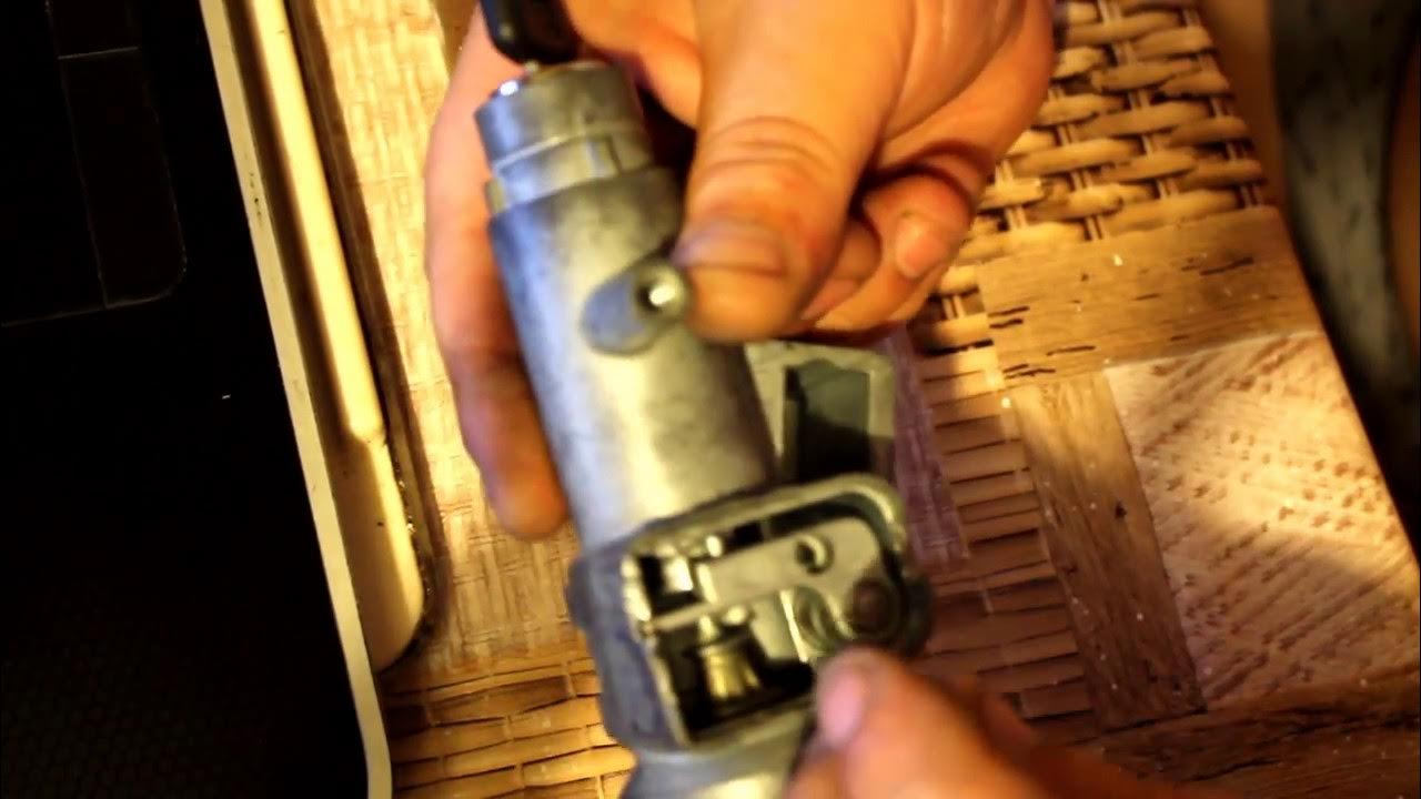 Как разобрать замок зажигания газель Как поменять замок зажигания на КАМАЗе евро 3
