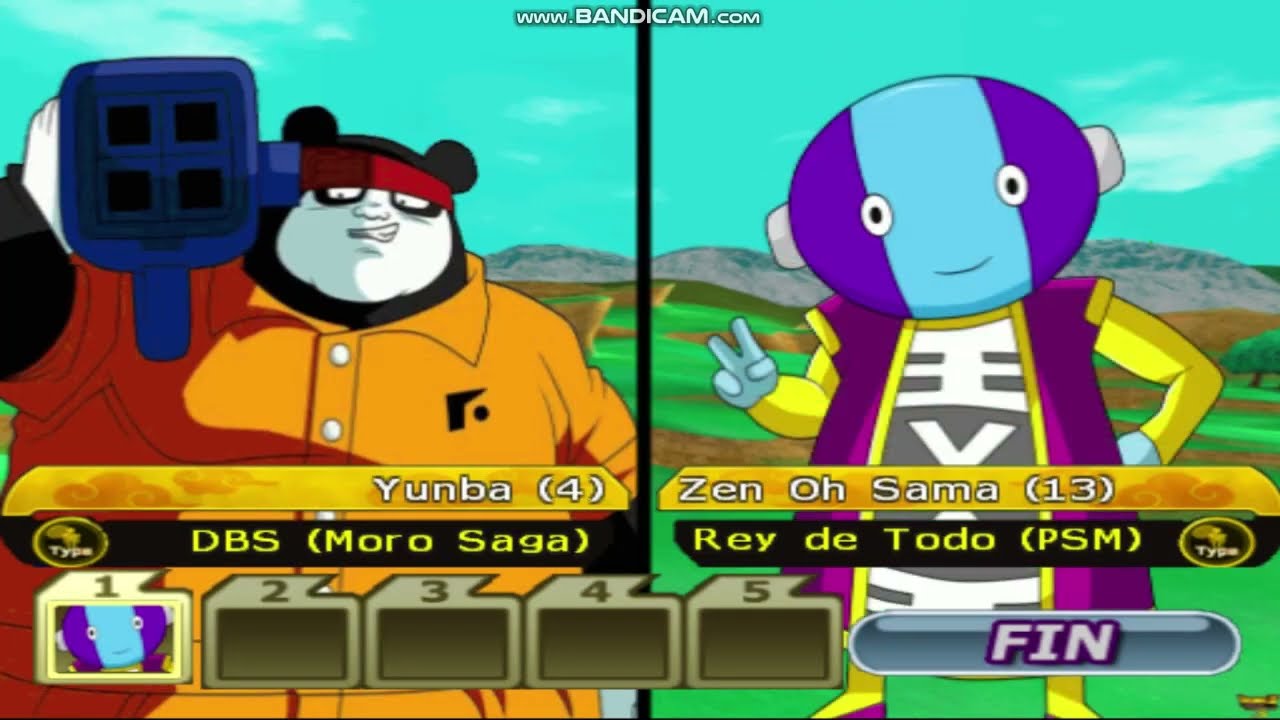 DBZBT3VersionLatina/BatallasEpicas - Yunba y Infinity Buu🆚Zeno Sama y Pan