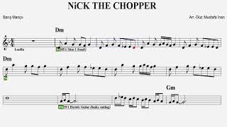 NİCK THE CHOPPER--Dm--(Play Along)--:Guitar,Keyboard,Violin,Flute,Melodica,Ukulele,Recorder. Resimi