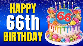 Happy 66th Birt ay Best Birt ay Song for 66 Years Sing Along with
