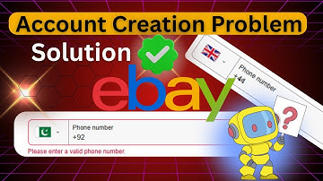 How to Create an eBay Account in Pakistan | Fix Phone Verification & Registration Issues 2025 Guide