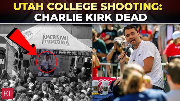 Charlie Kirk assassinated; Trump’s ally shot dead at Utah college event,  witnesses recount horror