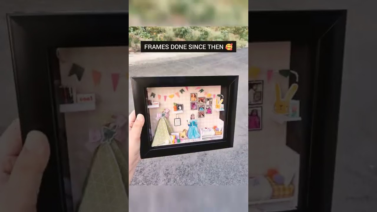 TRENDING MINIATURE FRAME | Shadow Box | Best seller | Handmade | Birthday Anniversary Gifts | shorts