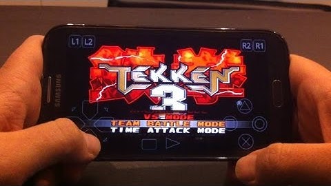 Tekken 3 PS1 (PSX) on Android [with ePSXe Emulator - Samsung Galaxy NoteII]