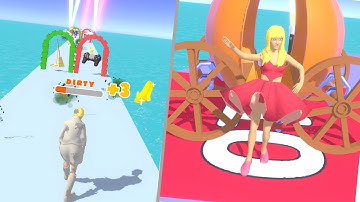 Cinderella Run 3D - New Update !! All Levels Gameplay Android iOS