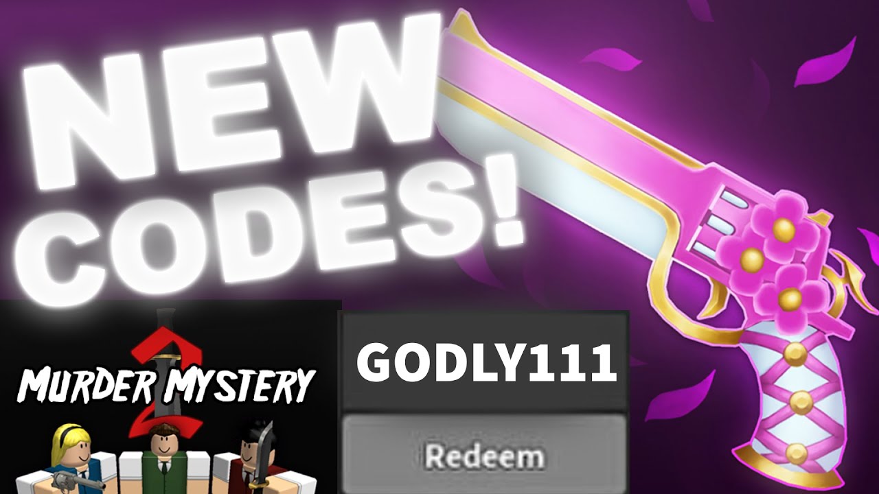 NEW* ALL WORKING CODES FOR MURDER MYSTERY 2 IN 2023! ROBLOX MURDER