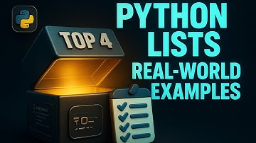 Python Lists Real World Examples in 10 Minutes ⏳ | Python for Beginners