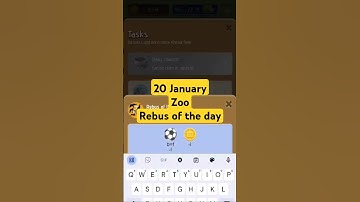 20 January Zoo Rebus of the day #zoo #shortsfeed #trendingshorts