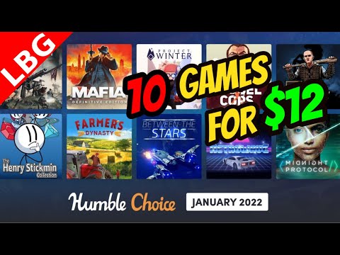 10 Games for Only $12 - Humble Choice January 2022 Bundle Review