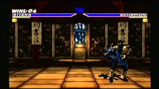 Mortal Kombat Gold - Kitana Playthrough