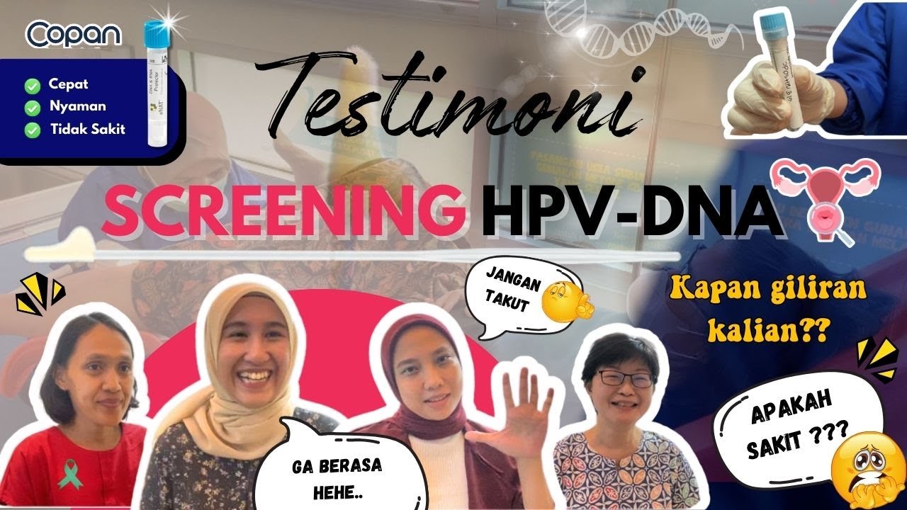Testimoni Cek HPV DNA Gratis di Puskesmas : PROGRAM PEMERINTAH - Copan