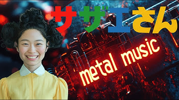 Thumbnail of 🤘もしサザエさんのテーマがヘヴィメタルだったら⚡🔥サザエさんテーマ曲を全力アレンジ🤘【AI制作MV】【フルバージョン】【アニソン×メタル】