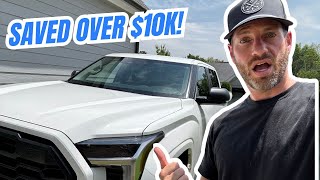 2024 Toyota Tundra TRD Sport Review | Saved Over $10,000!