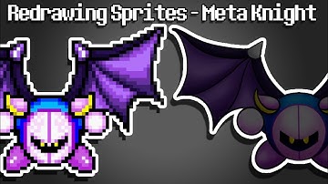 Sprite Redraw - Meta Knight