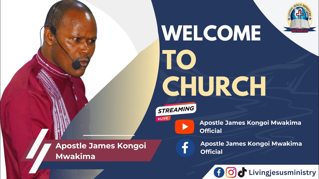 SUNDAY SERVICE || 1ST MARCH 2026 || APOSTLE JAMES MWAKIMA || LIVING JESUS MINISTRY